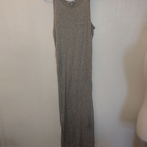 Charlotte russe gray maxi size xs